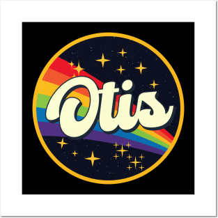 Otis // Rainbow In Space Vintage Style Posters and Art